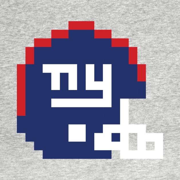 8 Bit New York Giants Helmet by N8I